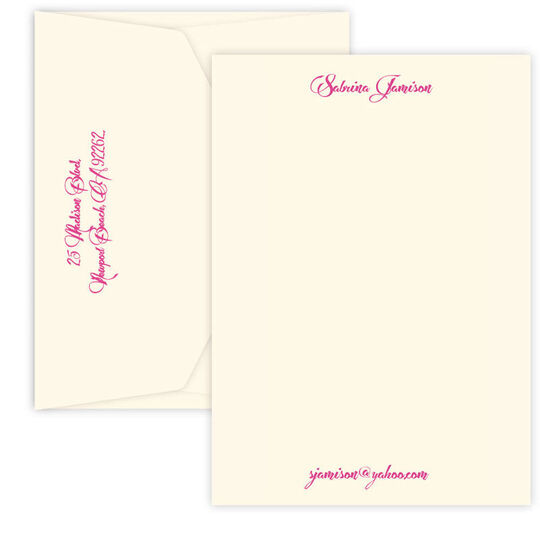 Splendor Letter Sheets - Raised Ink